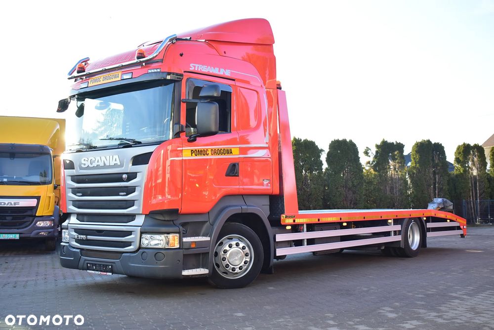 Scania R 370 / Autolaweta/ Pomoc drogowa/ Najazd 8.10m. / Wciągarka/ Sprowadzona z Niemiec ! - 25
