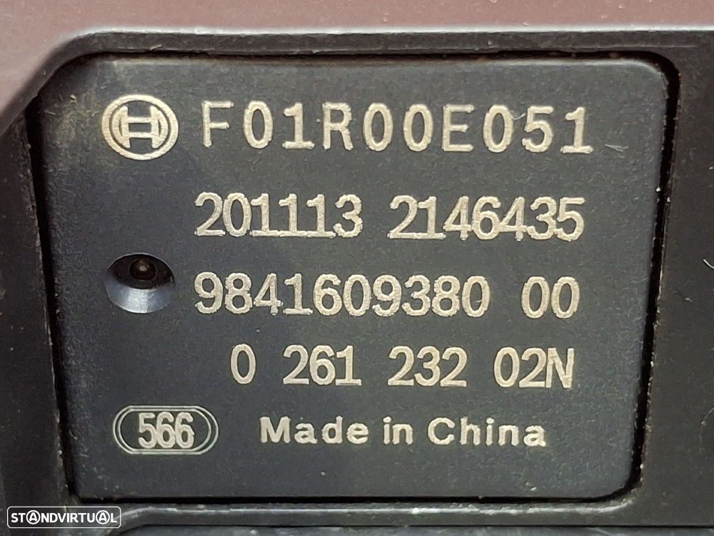 Sensor Pressão Turbo Toyota Proace City Caixa - 4