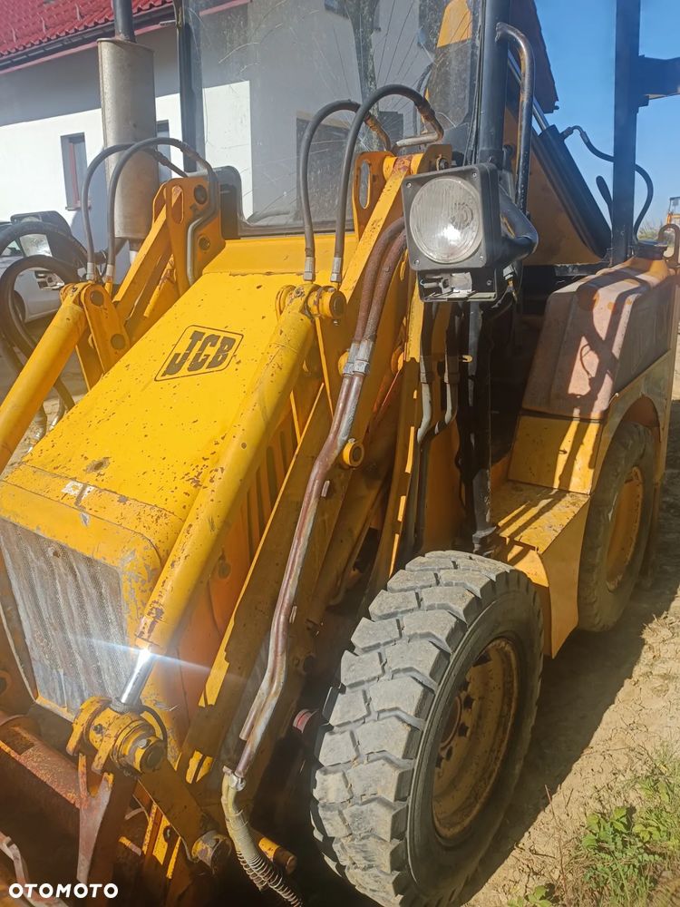 1cx jcb 4x4 mini koparko ładowarka bobcat - 5