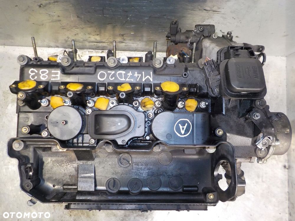 BMW X3 E83 SILNIK 2.0 D 150 KM M47D20 + POMPA 0445010045 7788670 156 TYS - 3