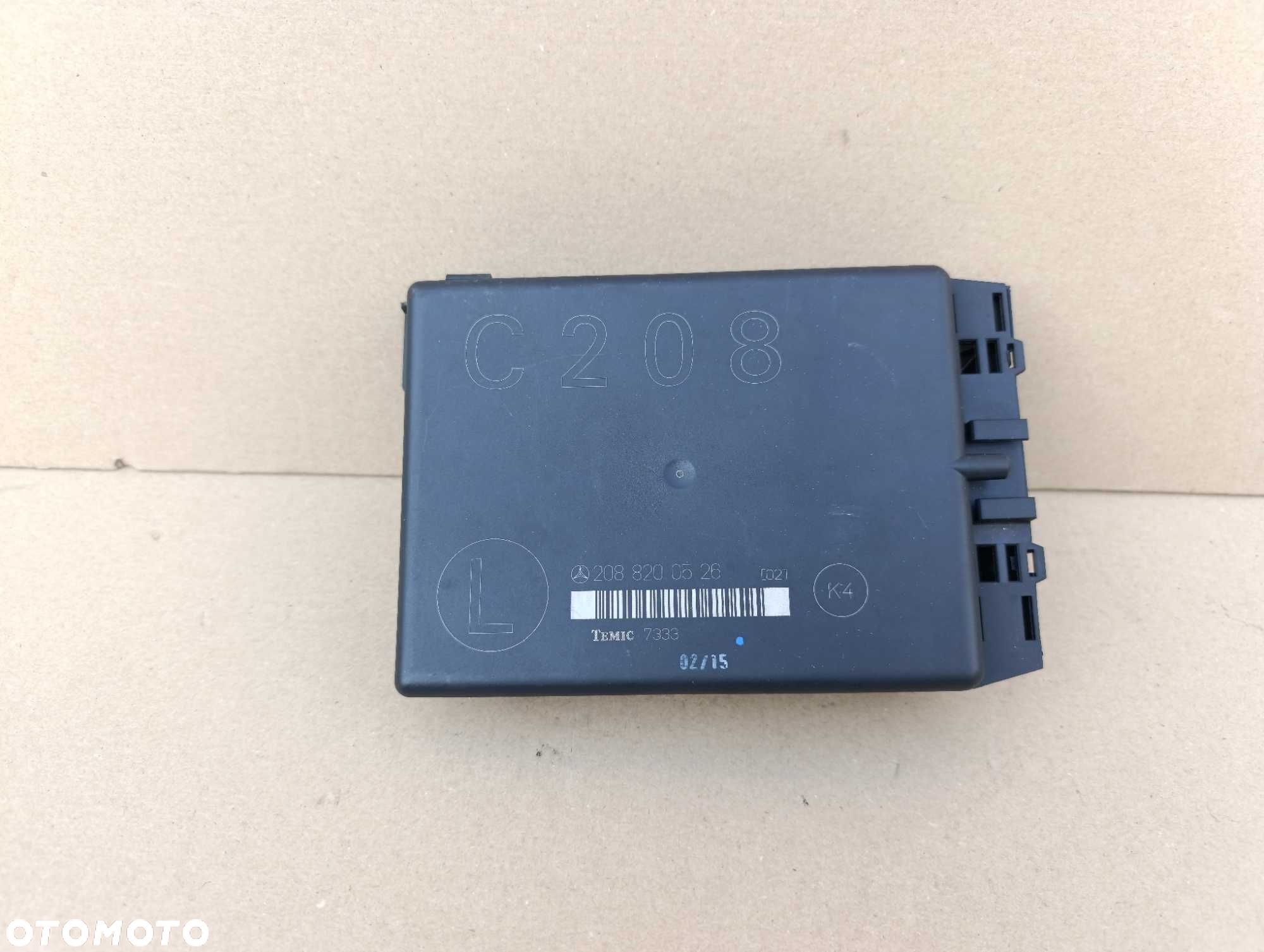 Mercedes CLK W208 moduł fotela sterownik sterowanie 208.820.0526 - 1
