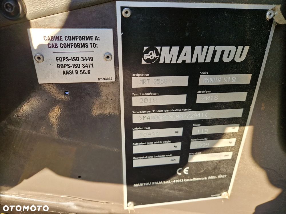 Manitou MRT 2550+ M377 - 9