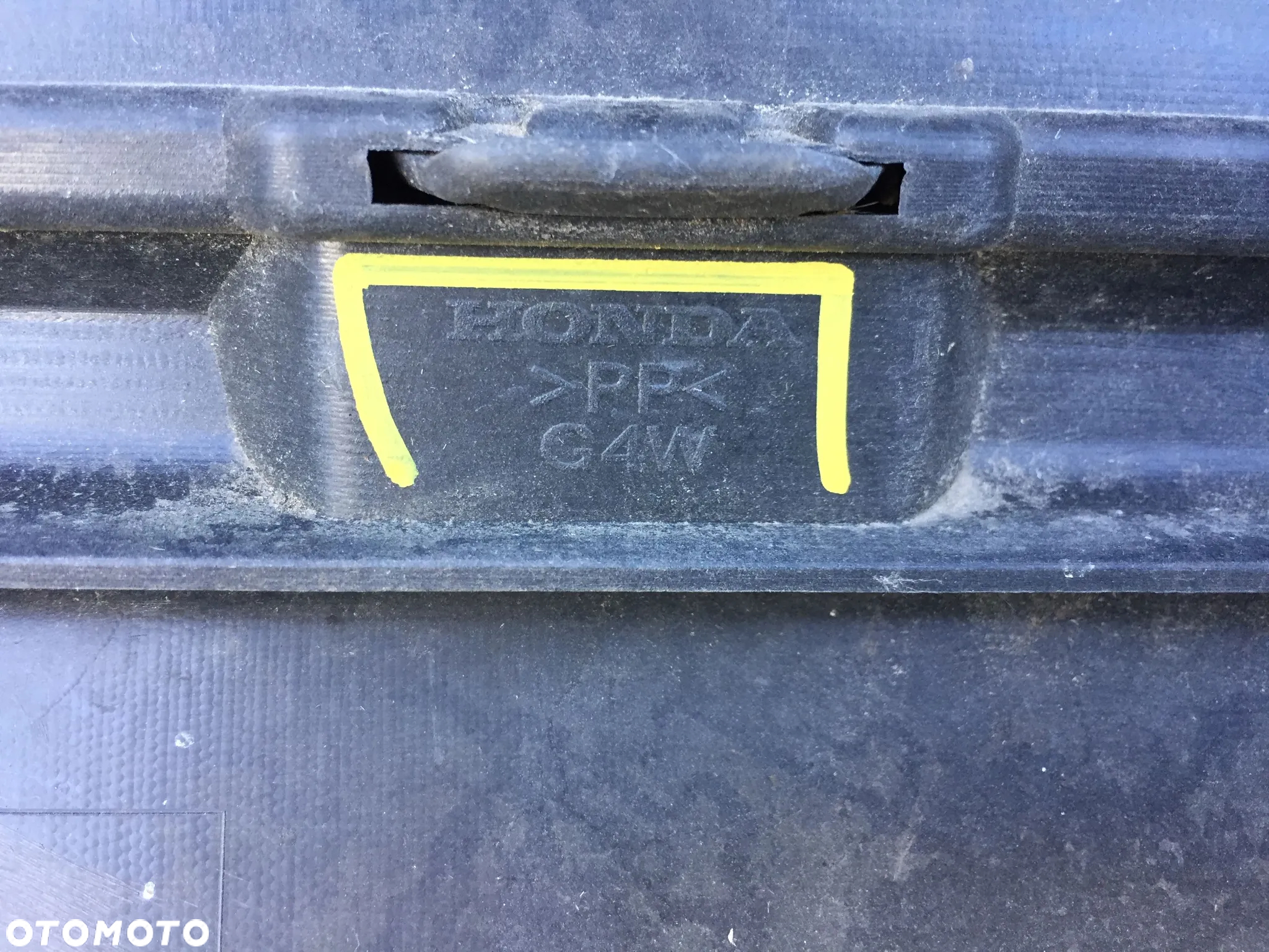 HONDA ACCORD KOMBI VIII 2008- ZDERZAK TYLNY TYŁ DOKŁADKA SPOILER HOKEJ DYFUZOR LISTWA - 9