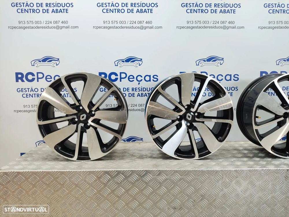 Conjunto Jantes 17 Renault Clio IV 4 7J ET44 4x100 - 8