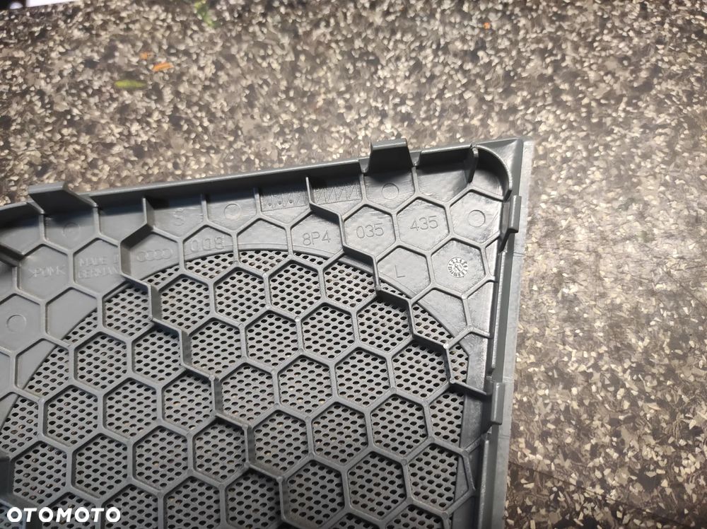 KRATKA KRATKI MASKOWNICA GŁOŚNIKA AUDI A3 8P SPORTBACK TYLNIA LEWA PRAWA JESNE SZARA 8P4035436 8P4035435 WYSYŁKA !!!! - 4