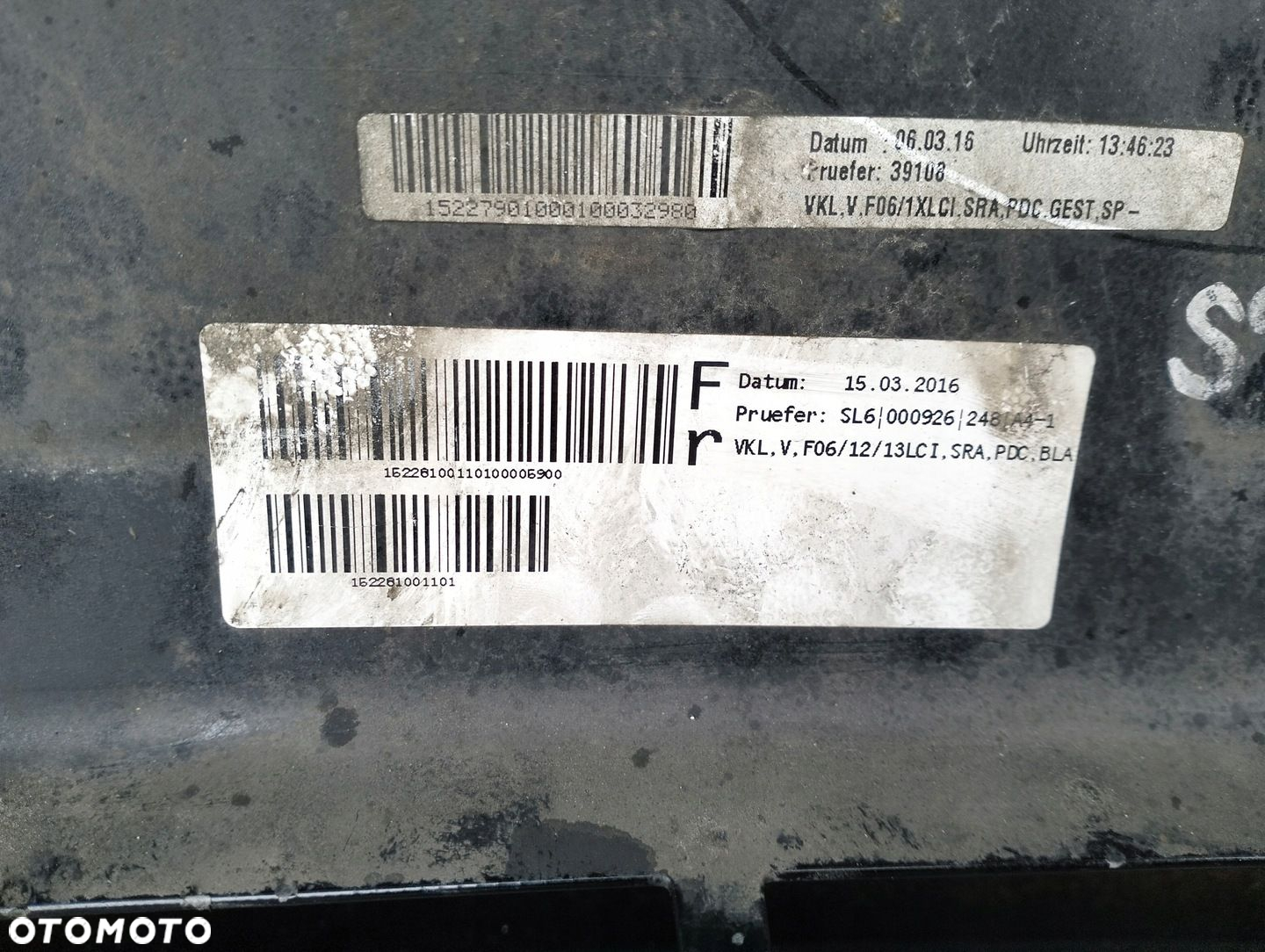 ZDERZAK PRZEDNI PRZÓD BMW 6 F12 F13 F06 LIFT LCI - 2