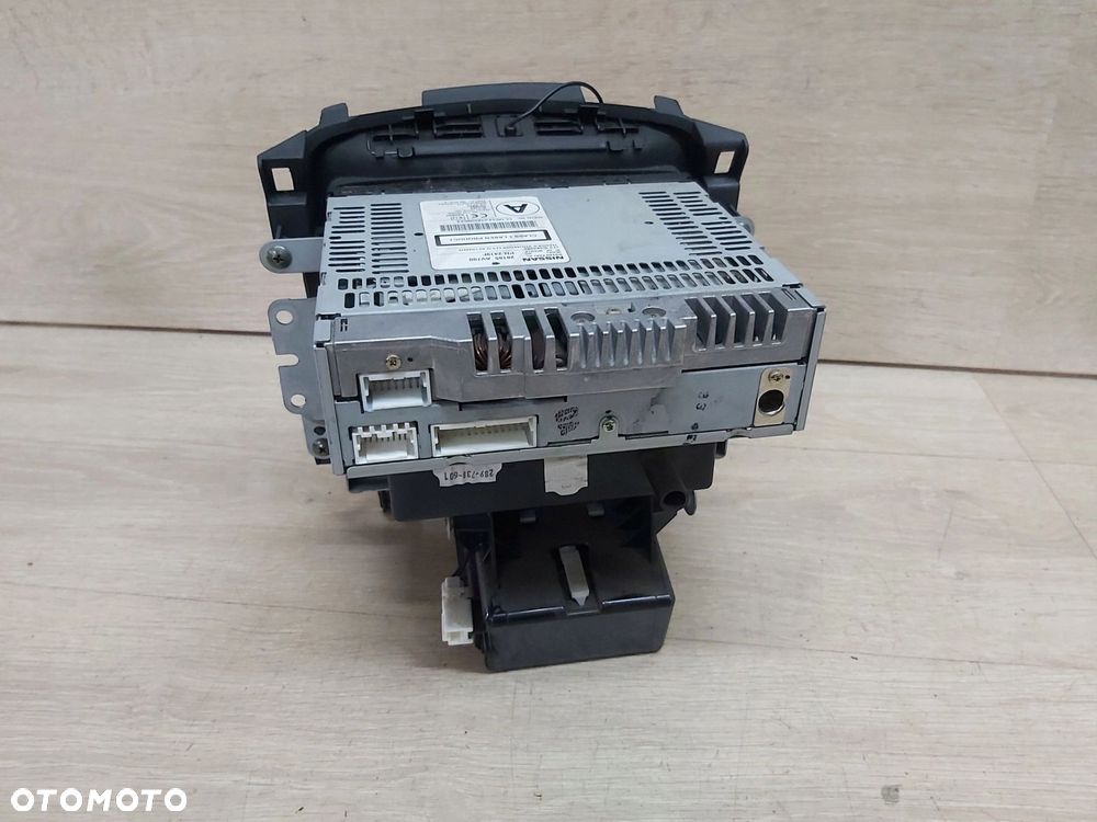 Nissan Primera P12 czytnik nawigacji ramka popielniczka konsola środkowa - 3