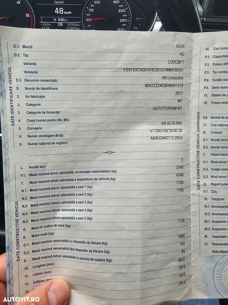 Audi A6 2.0 TDI Ultra S tronic - 15