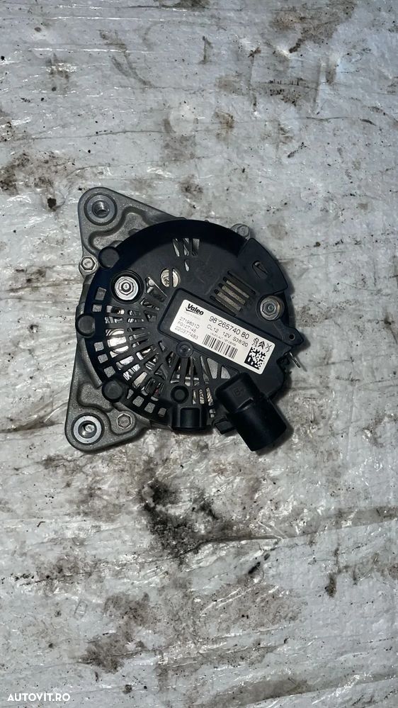 Alternator Peugeot 3008, Citroen C3, Peugeot 208, Opel Corsa F 1.2 benzina 9826574080