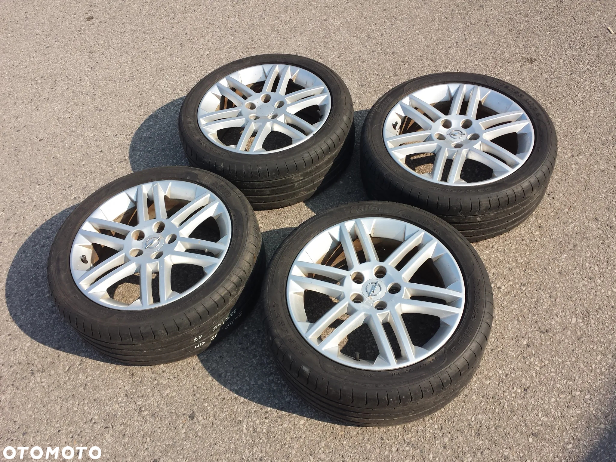17” - ALUfelgi - 5x110 r17 cali - Oryginal  Opel Gm / Saab / Fiat / Alfa Romeo - Aluminiowe Felgi - stan: BDB + GWARANCJA !! + możliwy  MONTAŻ !! - 3