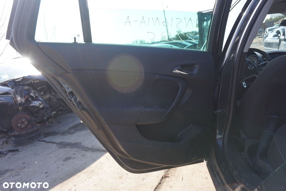 DRZWI TYLNE LEWE INSIGNIA A I KOMBI Z22C  CZARNY OPEL 2008-2013 - 9