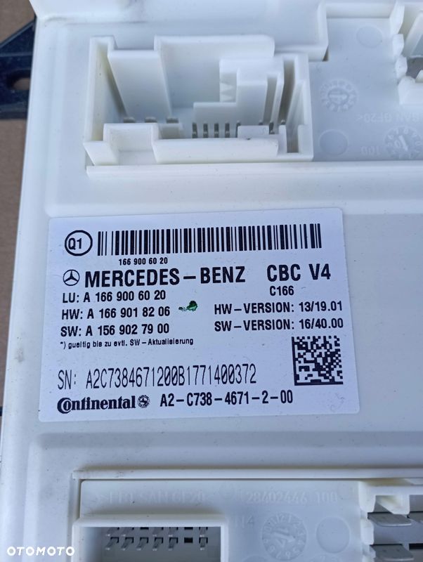MERCEDES GLE W166 W292 MODUŁ KOMFORTU A1669006020 - 2