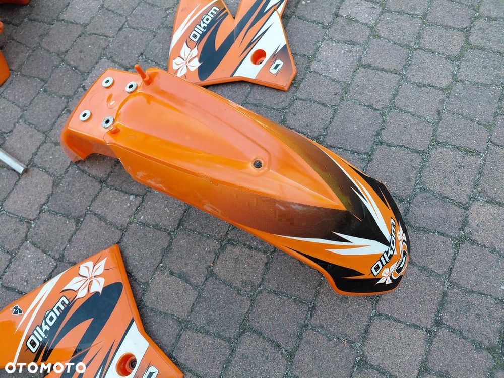 KTM EXC SX SXF 2004-2007 POLIFT BUDA KOMPLET PLASTIKÓW OWIEWKI SIEDZENIE BAK AIRBOX STELAŻ NADWOZIE RESTYLE LIFT - 10