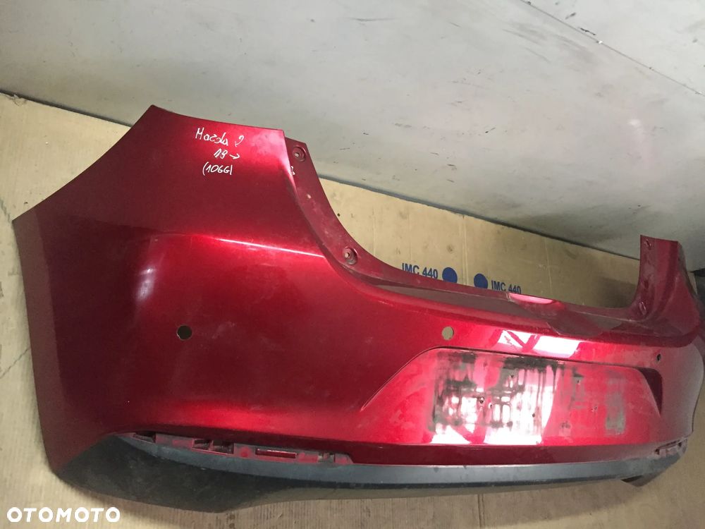 MAZDA 2 III 19R ZDERZAK TYŁ 4 PDC - 2
