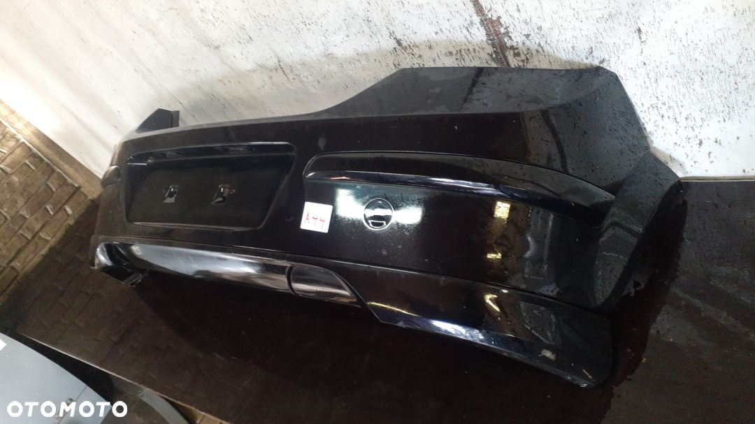 + ZDERZAK TYŁ TYLNY OPEL ASTRA H 3 III Z20R CZARNA DOKŁADKA TUNING !! - 3