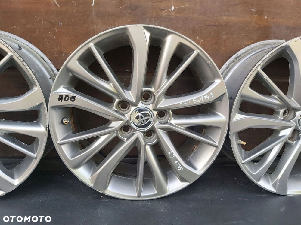 Toyota Yaris Cross Auris Corolla Avensis Alufelgi 17 5x114,3 7J et45 - 4