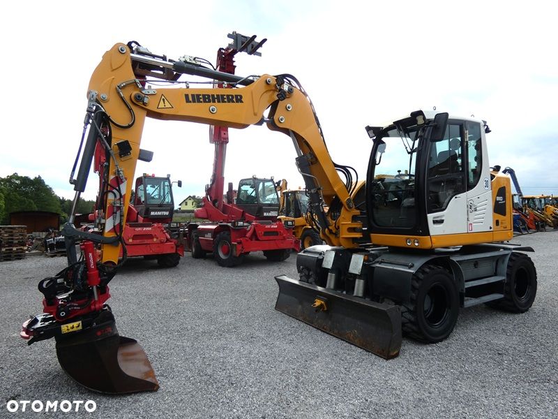 Liebherr A910 Compact ze Szwecji / ROTOTILT ZE SZCZYPCAMI / Super Stan / - 7