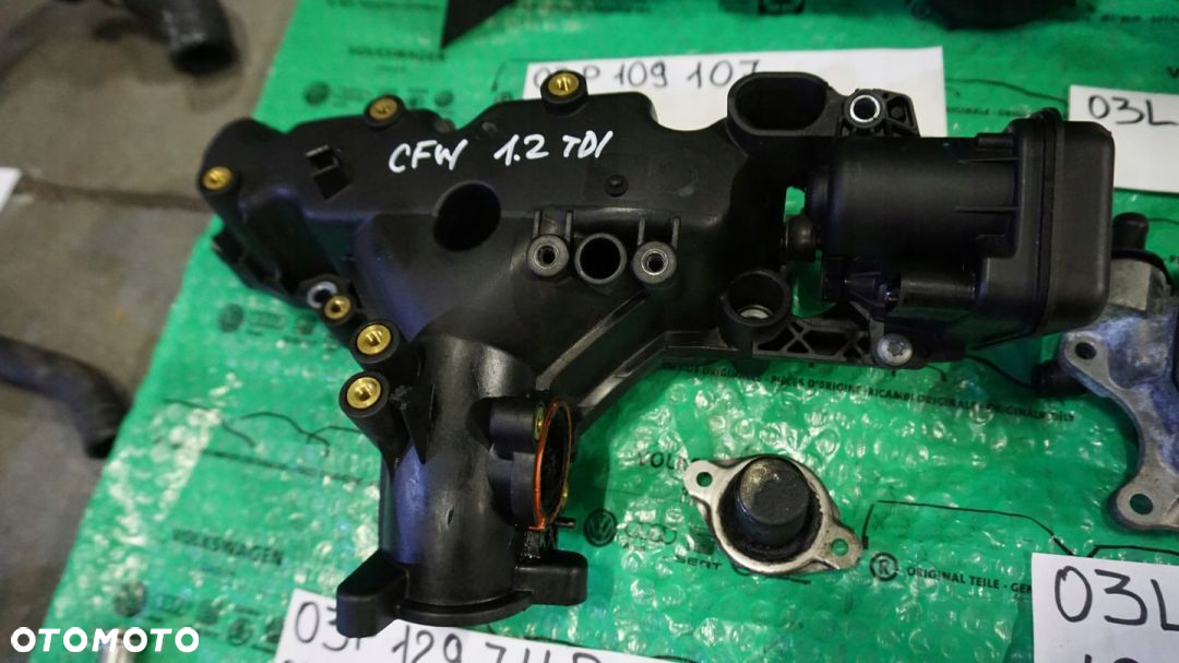 OBUDOWA TERMOSTATU 1.2 TDI CFW VW AUDI SKODA SEAT - 12