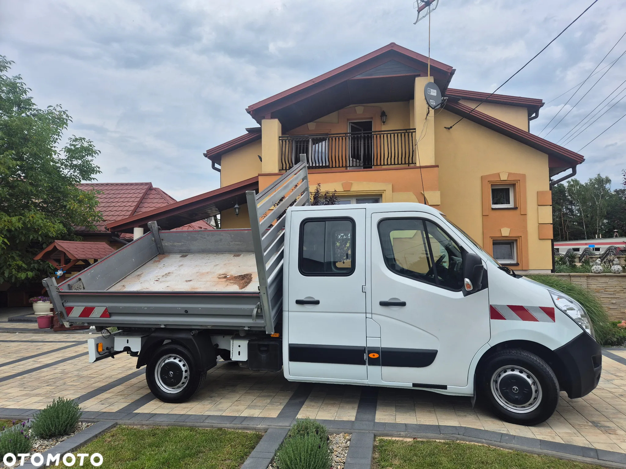 Opel MOVANO MASTER 2.3 136KM KLIMA DOKA WYWROTKA 3 STRONY - 2