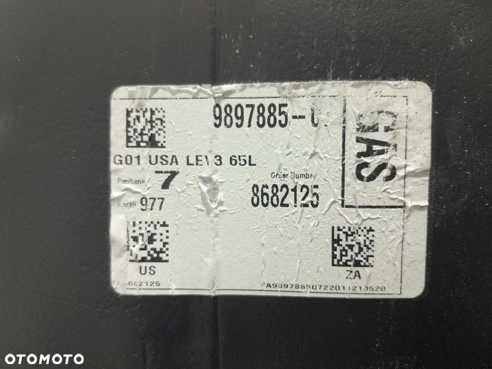 BMW X3 G01 LCI 2.0B 245 KM ZBIORNIK BAK PALIWA 9897885 - 7