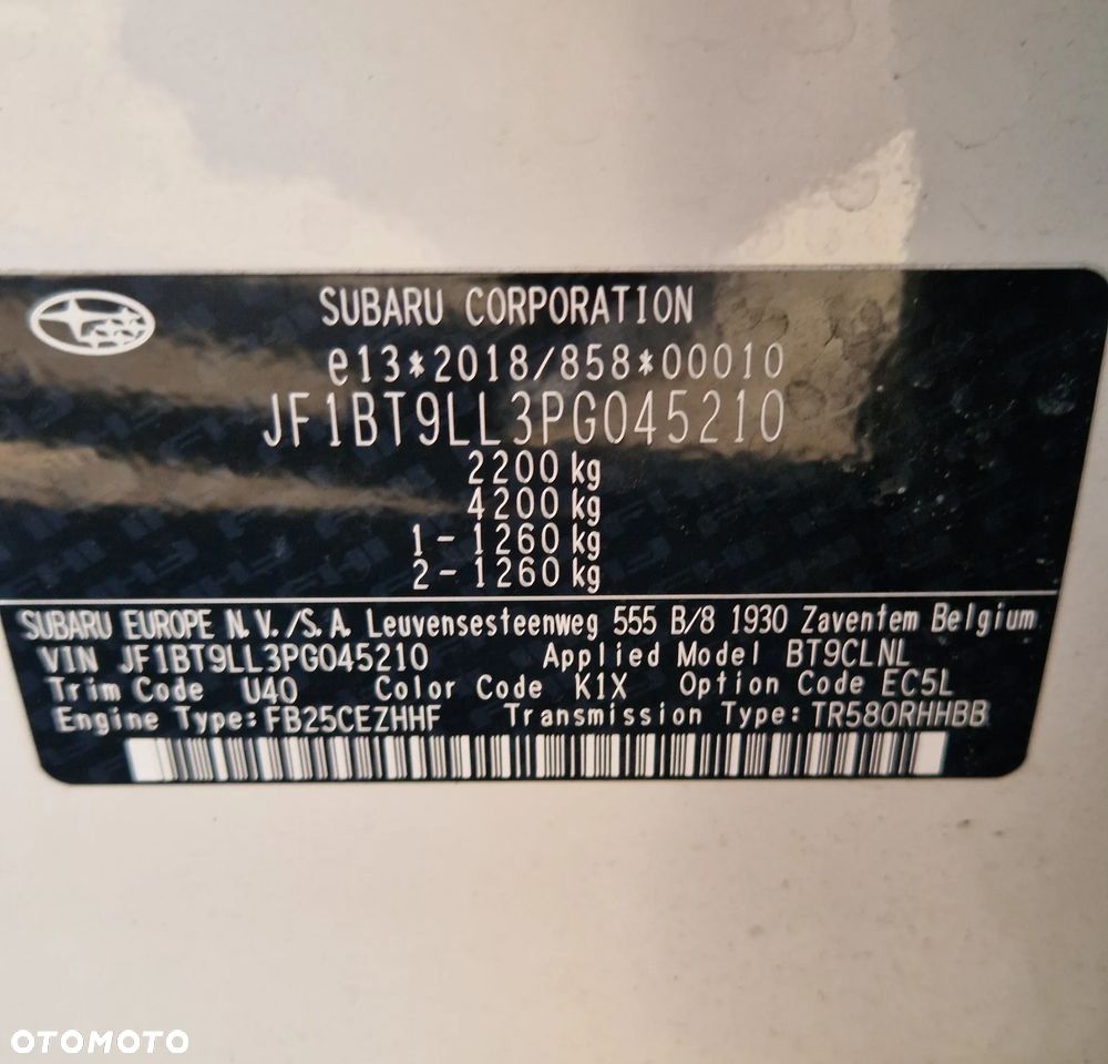 Subaru Outback 2.5i Cross (EyeSight) Lineartronic - 13