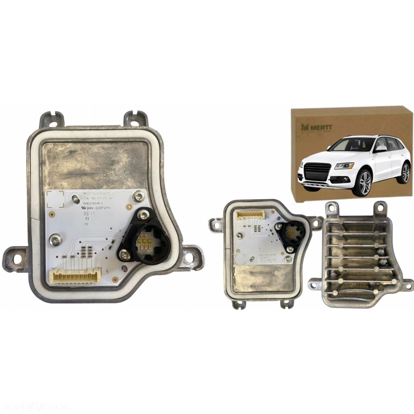 MODUL jeż DRL LEWY PRAWY FULL LED AUDI Q5 80A 2016- 80A998473 80A998474 KPL - 1