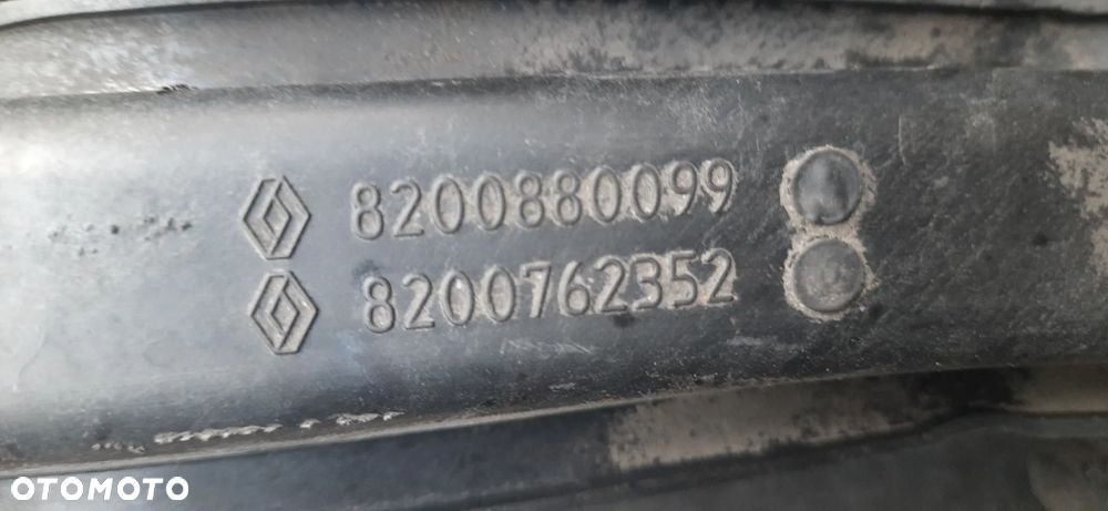 RENAULT KOLEKTOR Ssący 8200880099 8200762352 plus listwa wtryskowa - 4 wtryskiwacze Obudowa Filtra powietrza 8200517765 h 8200341099 - 3