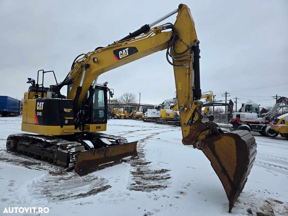Caterpillar 314 E LCR excavator compact cu lama - 15