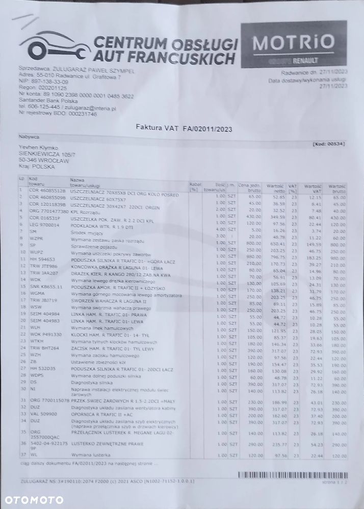 Opel Vivaro L1H1 Tour - 28