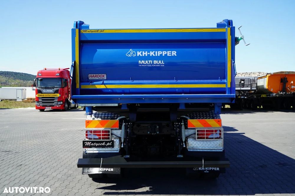 MAN TGS 41.480 / 8x6 / BASCULANĂ SPATE / MANUAL / NOU NOU / KH-KIPPER / - 27