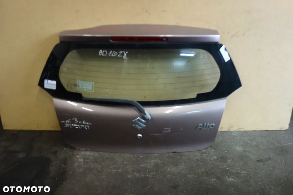 KLAPA BAGAŻNIKA SUZUKI ALTO - 1