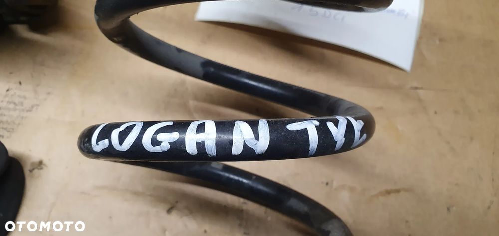 Sprężyny zawieszenia tył tylne Dacia Logan - 6