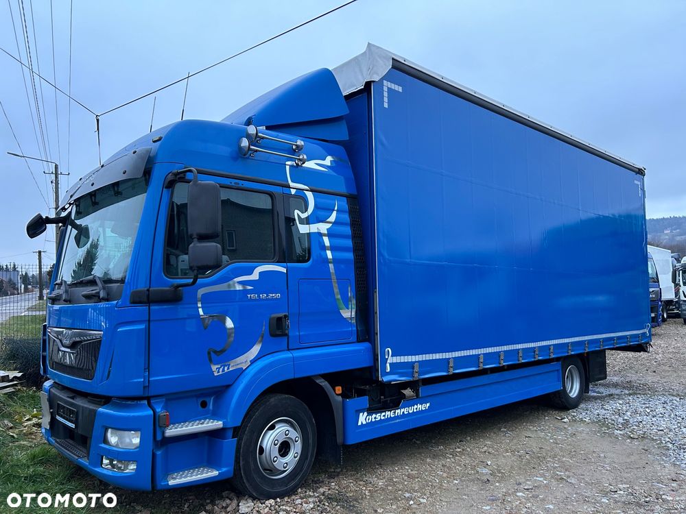 MAN TGL 12.250 cena za ZESTAW TANDEM UNIKAT przebieg z Niemiec MANUAL HAK / EURO 6 / przyczepa zestaw jumbo / opony 80% - 2