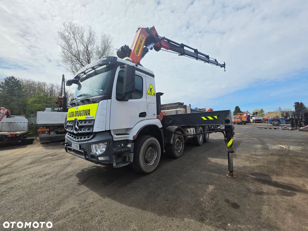 Mercedes-Benz Arocs 3246 8x4 wywrotka hds PALFINGER 45000 - 5