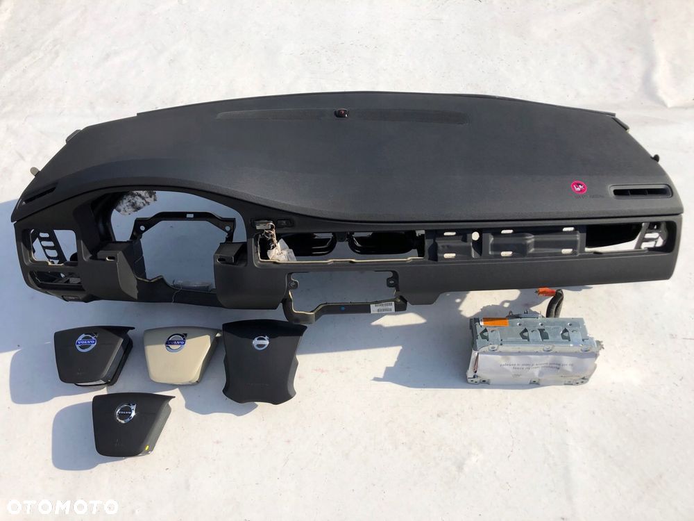 volvo v70 s80 xc70 deska kokpit konsola poduszki - 4