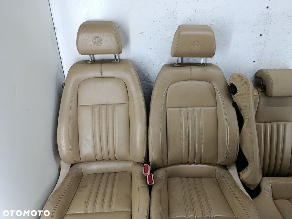 FOTELE KANAPA BOCZKI SKÓRA KOMPLET ALFA ROMEO 159 SEDAN - 9
