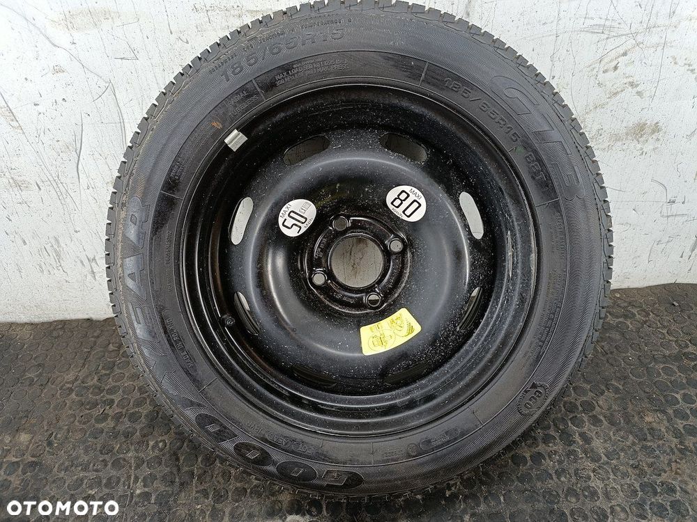 KOŁO ZAPASOWE 15'' PEUGEOT 2008 I 185/65R15 - 2