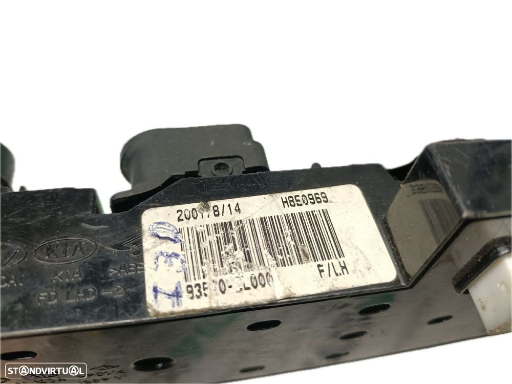 Botão / Botões / Comutador Vidro Esq Hyundai I30 (Fd) - 3