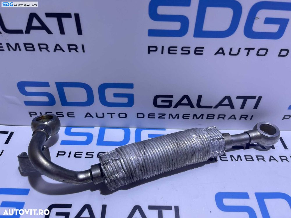 Furtun Teava Conducta Apa Antigel Turbo Turbina Turbosuflanta Volkswagen Bora 1.8 T AGU AUM AUQ 1999 - 2005 Cod 06A121497 - 5