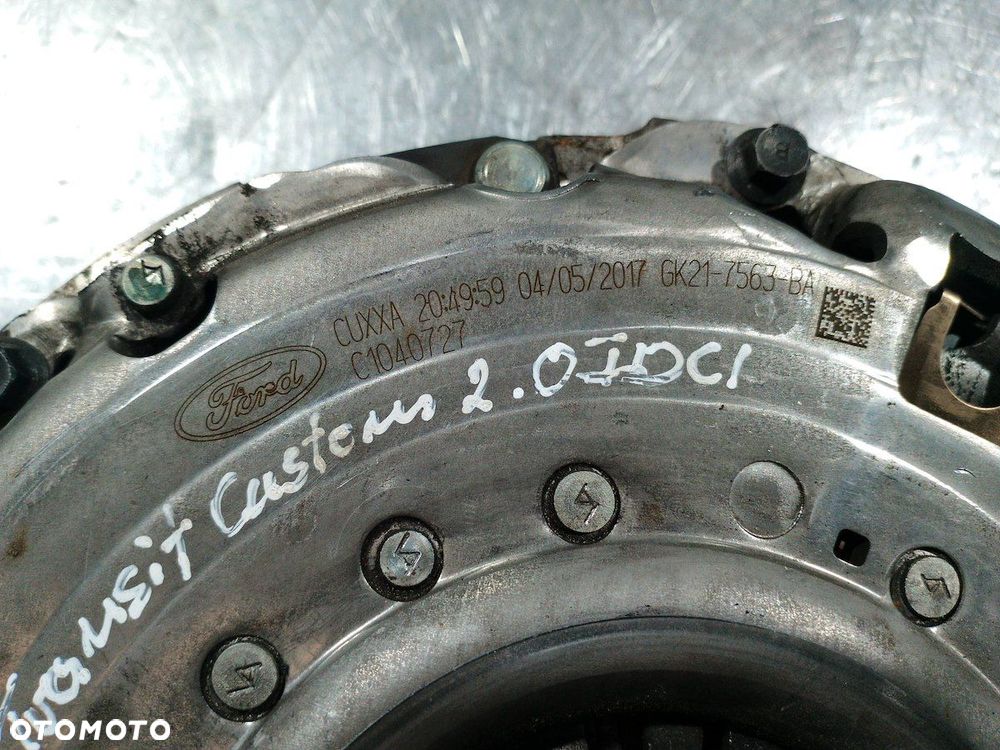 KOŁO DWUMASOWE KOMPLETNE FORD TRANSIT CUSTOM GK21-7563-BA  GK21-6477-AA 2.0 - 4