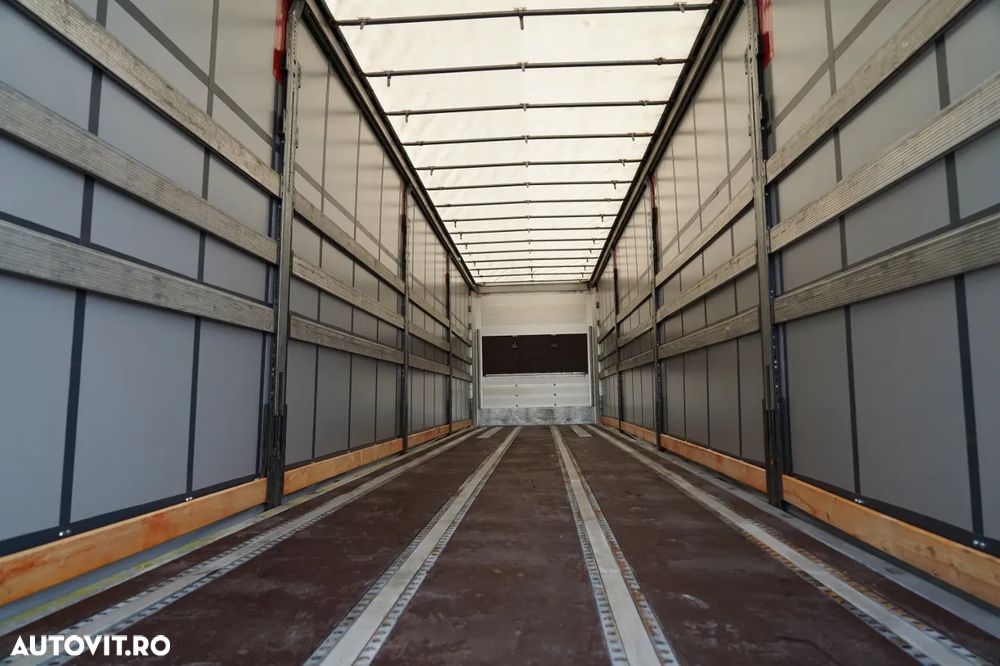 Schmitz Cargobull CORTINĂ / JOLODA / REMORCA RODA / VARIOS / 385/55 R22.5 / ACOPERIȘ CULISANT - 15