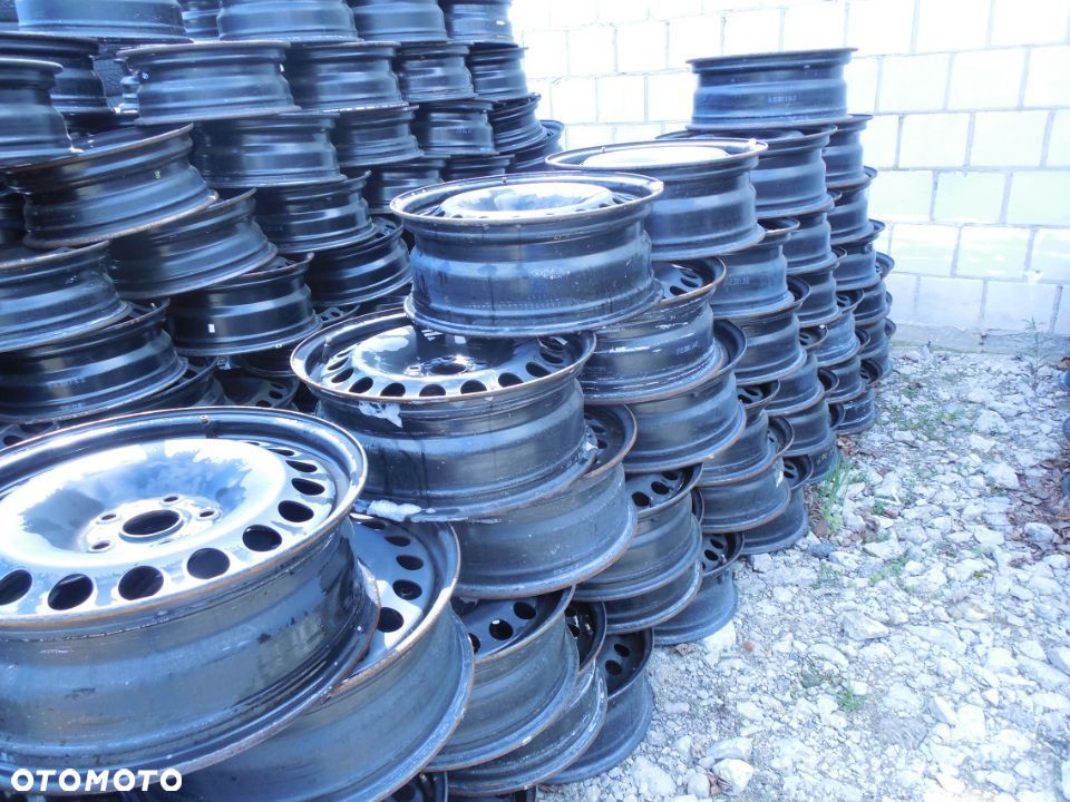 Felgi Felga Stalowe VW SEAT SKODA AUDI 6,5J 5x112 et 38 5QF601027A - 3