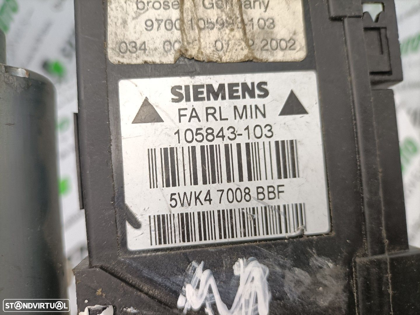 Motor Elevador Frente Esquerdo Audi A4 (8E2, B6) - 5