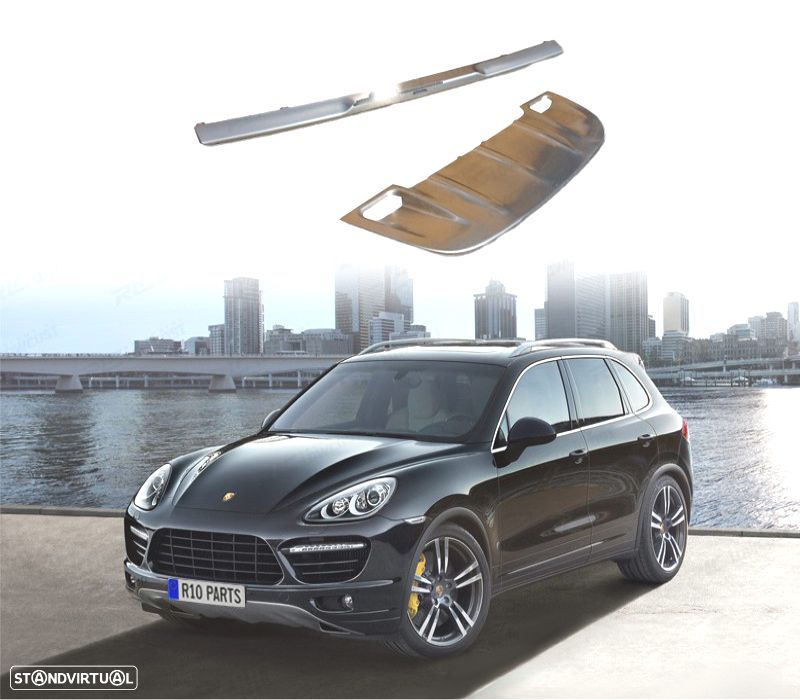 SPOILER FRONTAL E TRASEIRO PORSCHE CAYENNE II 10- - 1