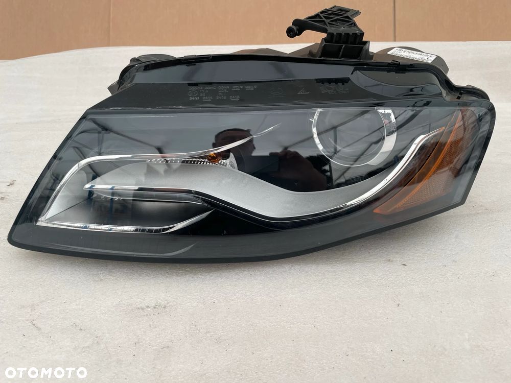 Audi A4 B8 reflektor xenon skrętny lewy USA nowy oryginalny, kompletny 8K0941029AP - 1