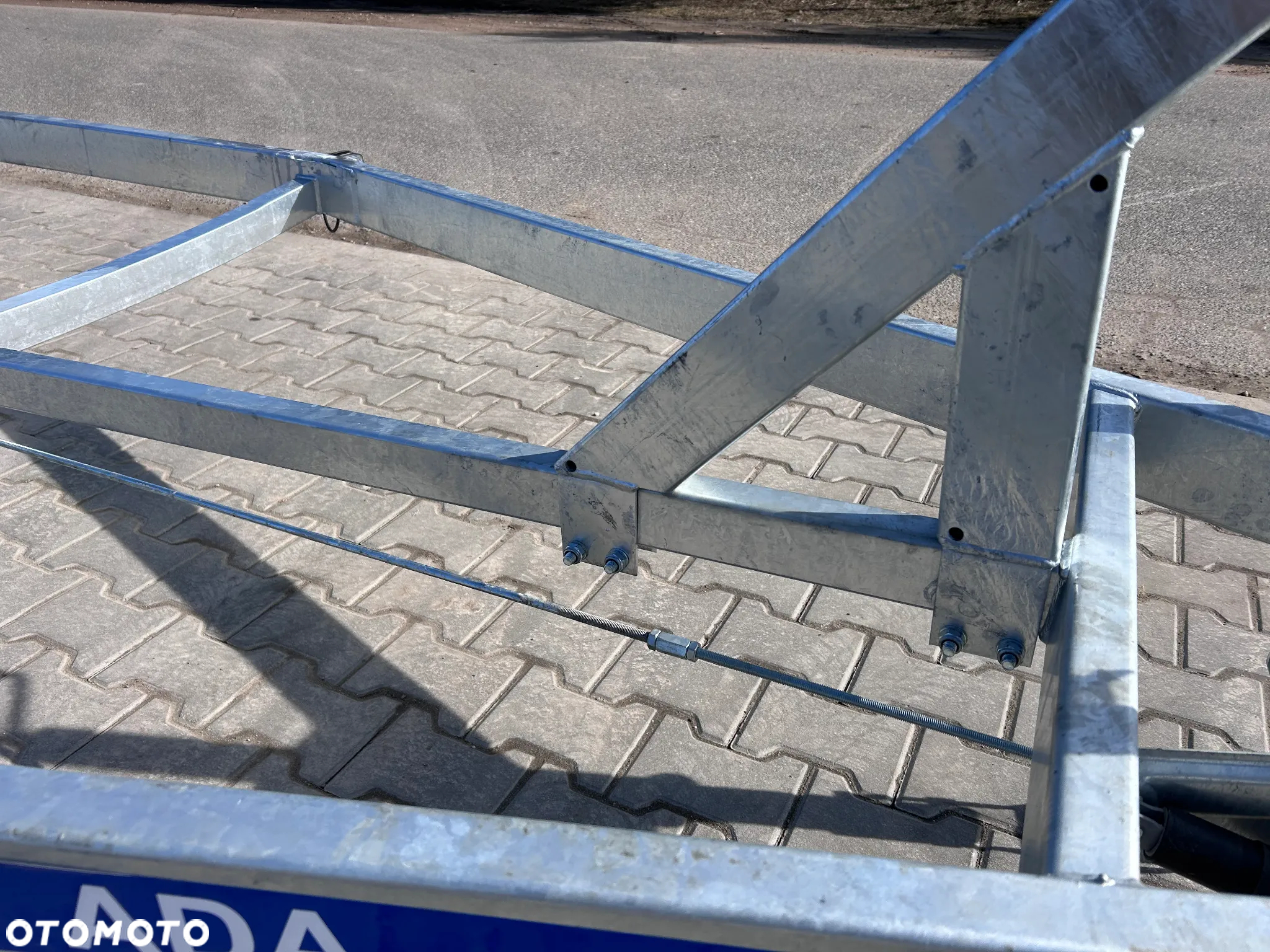 Inny Przyczepa podłodziowa / DOSTAWA! / 620x215cm / HAMULEC / pod ŁÓDŹ, MOTORÓWKE / - 22