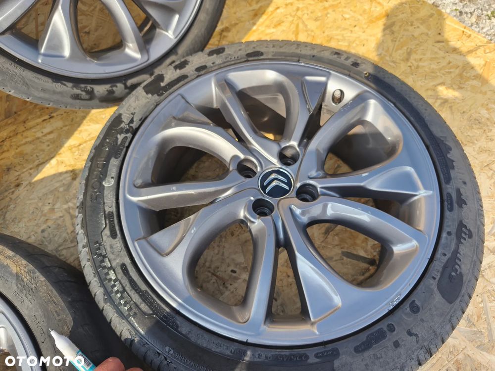 ALUFELGI KOŁA FELGI 9688904377 18 CALI 4X108 ET 29 7,5JX18 CITROEN C4 II DS4 PEUGEOT 3008 I - 8