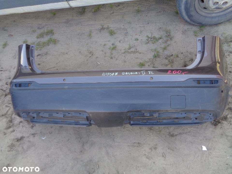 NISSAN QASHQAI II LIFT ZDERZAK TYŁ TYLNY - 1
