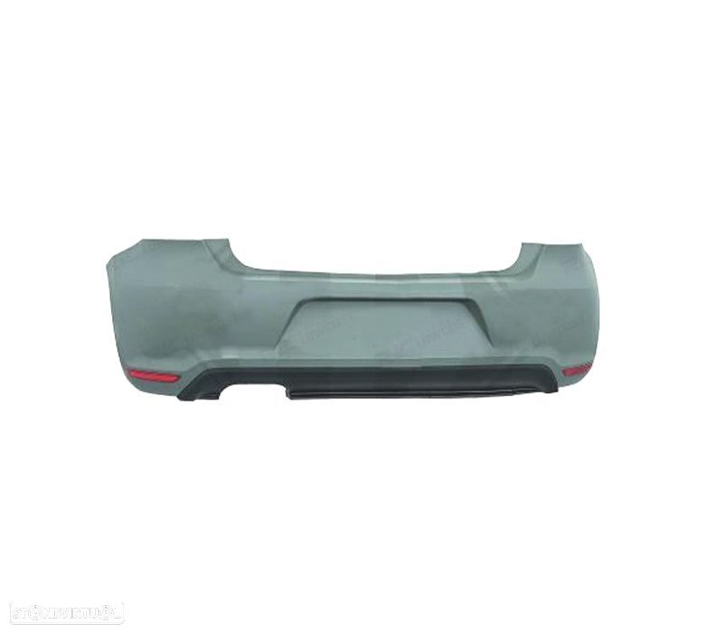 PARA-CHOQUES TRASEIRO VOLKSWAGEN VW POLO 09-14 LOOK GTI - 2