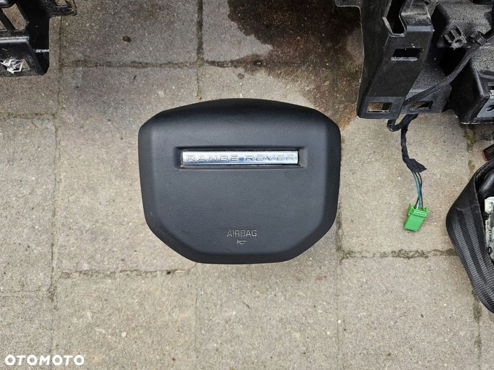 konsola airbag pasy komplet range rover evoque l551 - 2